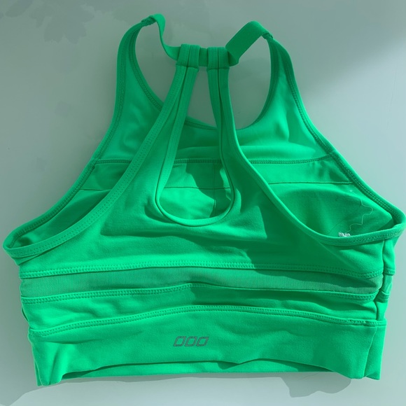 Lorna Jane - Neon Green crop top/sports bra - S - Picture 2 of 2
